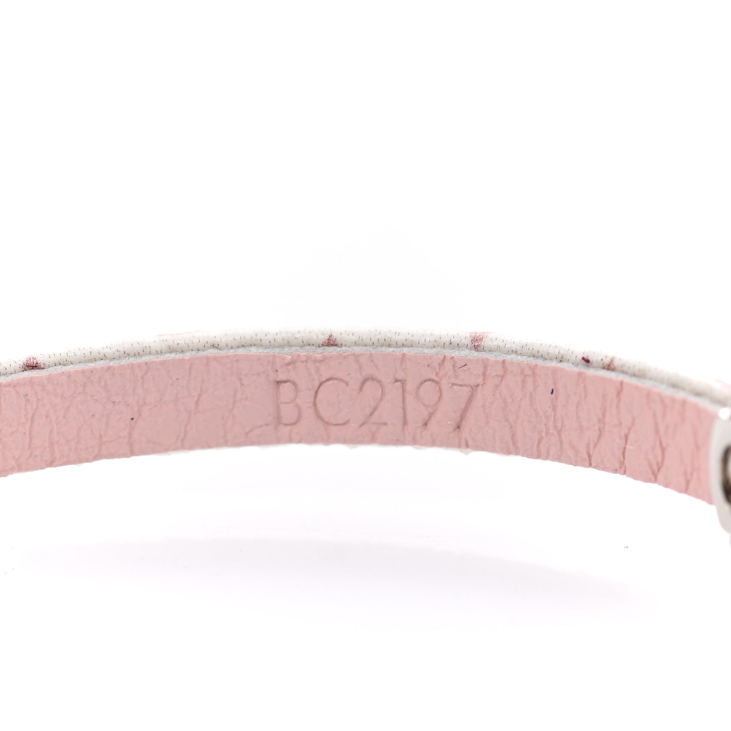 Monogram Mini Historic Bracelet 19 White