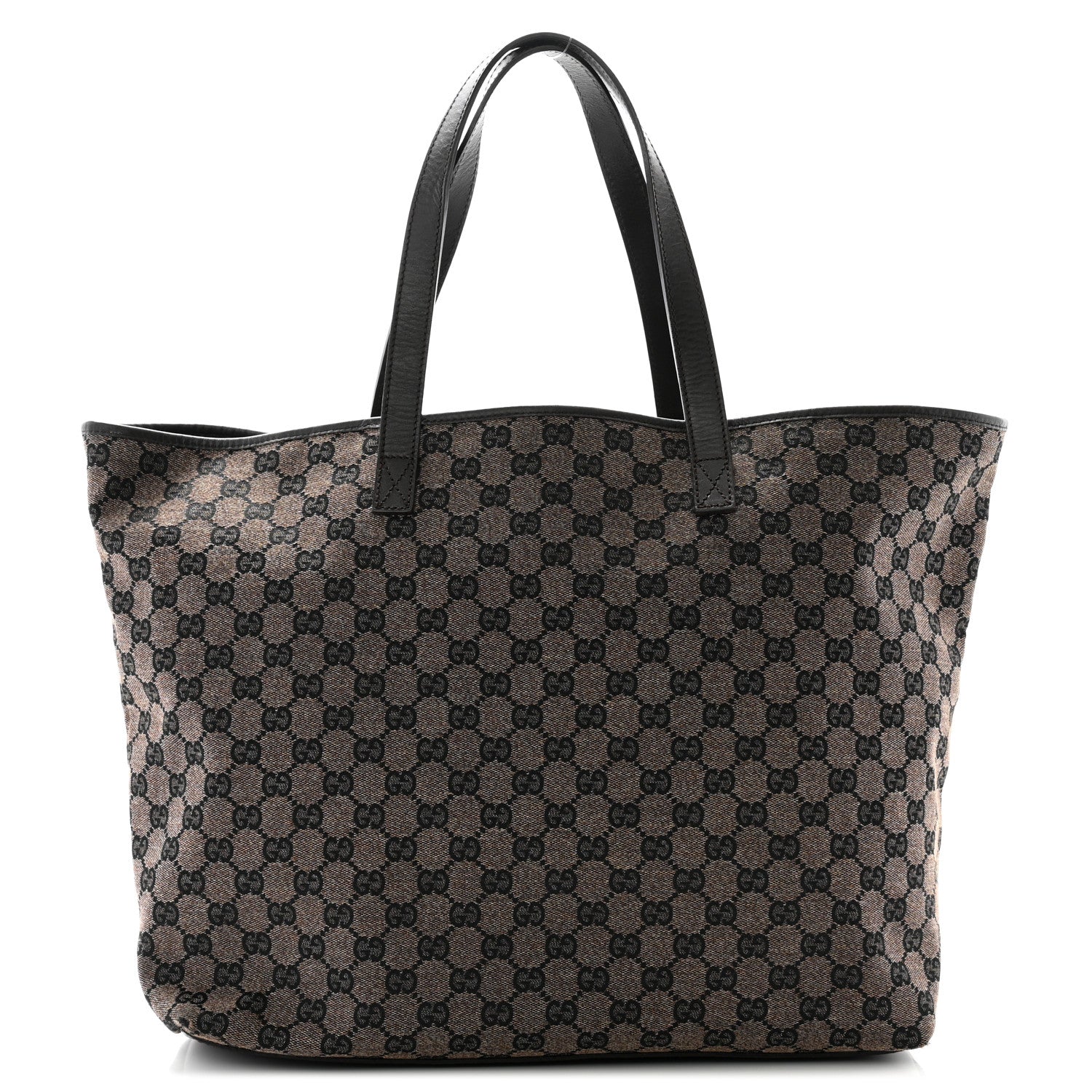 Gucci Monogram Large Tote Dark Brown 1 of 12