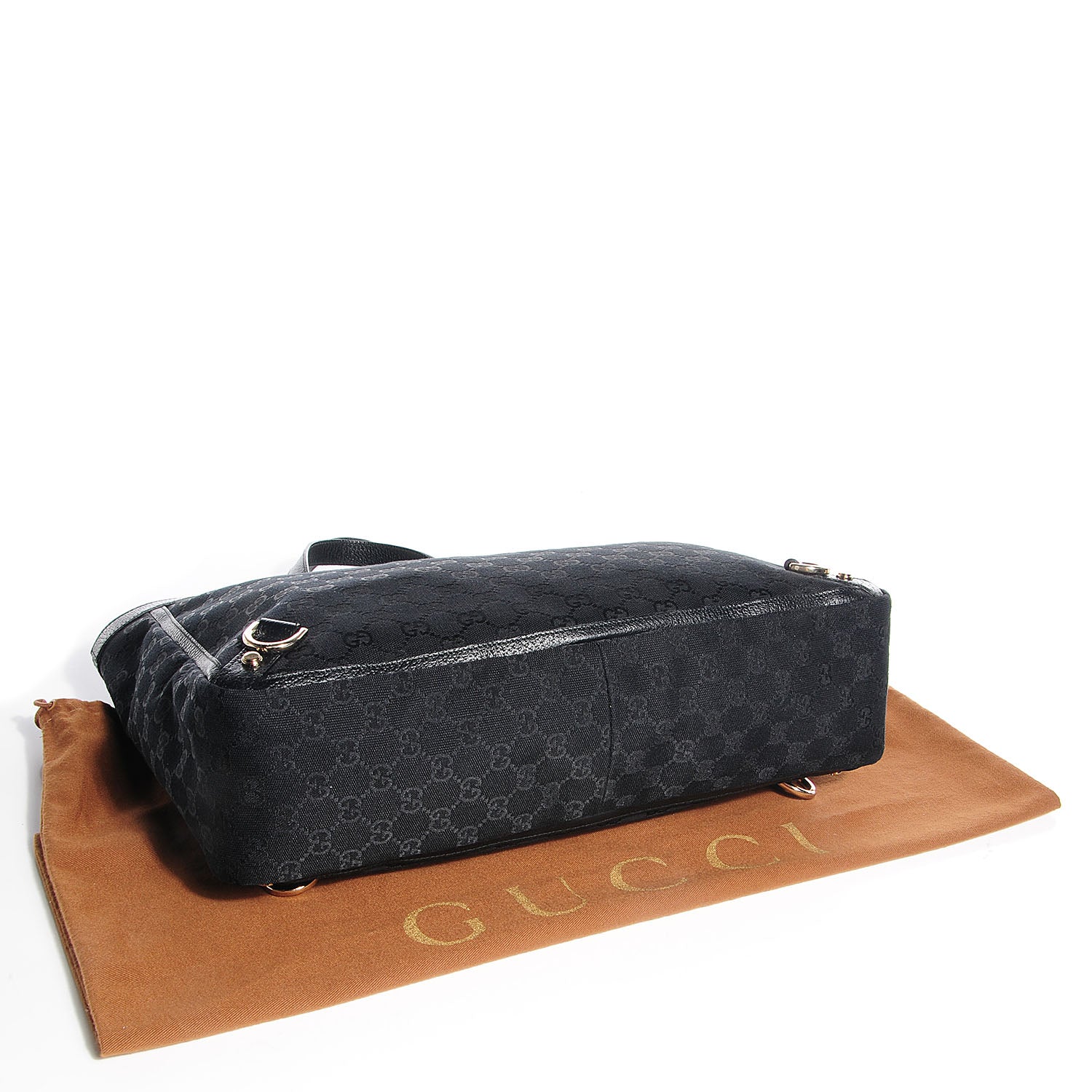 Gucci Monogram Large Abbey Tote Black 4 of 7