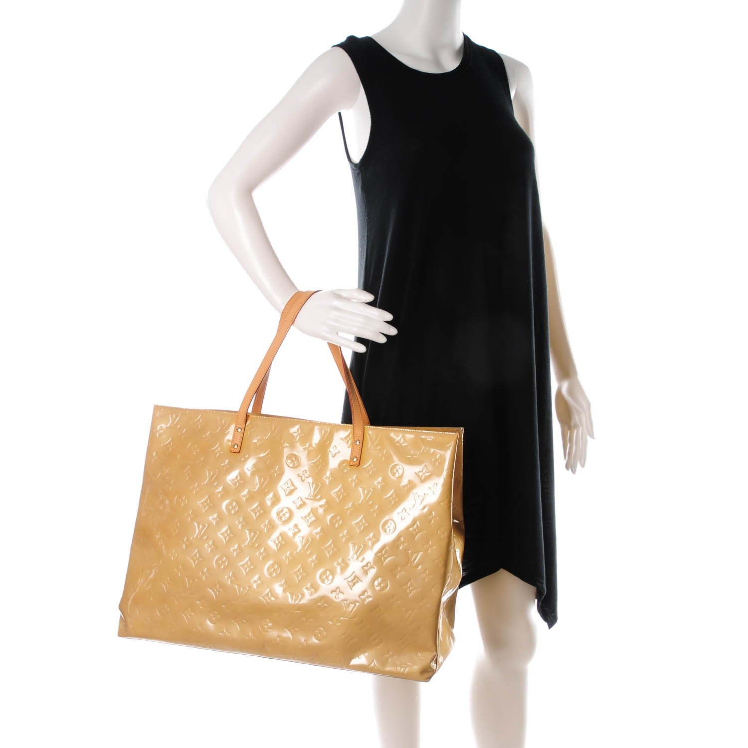 Louis Vuitton Vernis Reade GM Beige 2 of 7
