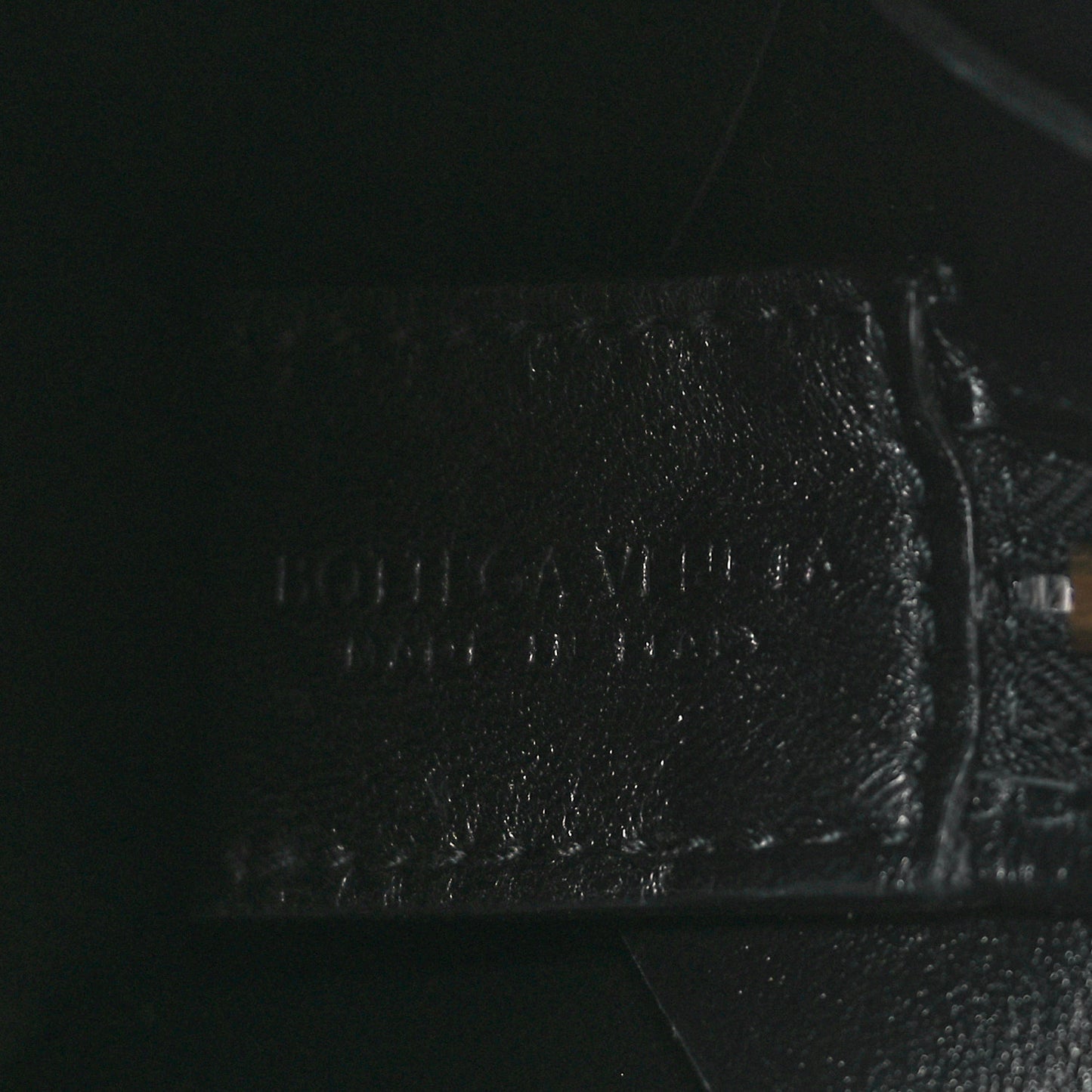 Lambskin Maxi Intrecciato Small Cassette Camera Bag Black