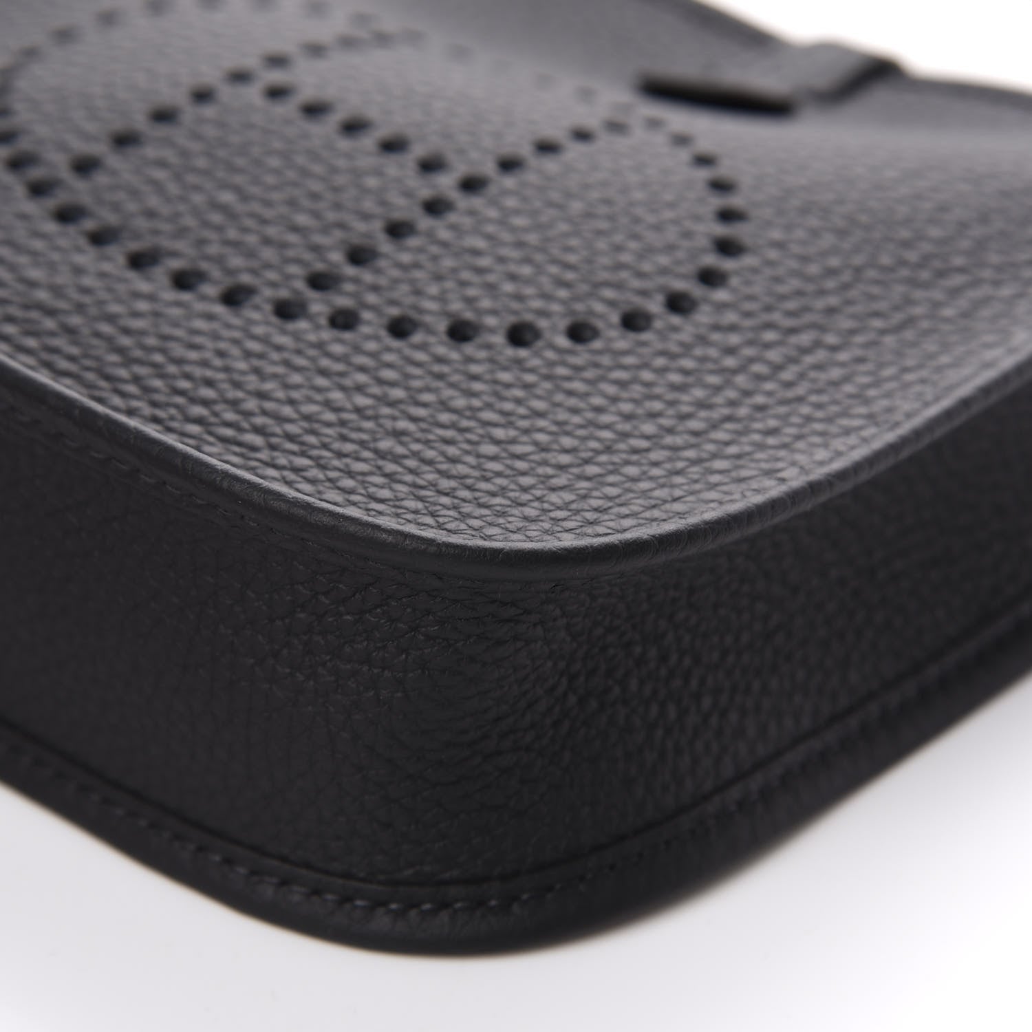 Hermes Taurillon Clemence Evelyne TPM Black 7 of 10