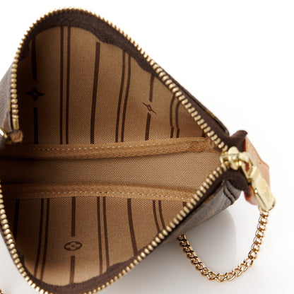Louis Vuitton Monogram Complice Trunks and Bags Mini Pochette Accessories Beige 5 of 8