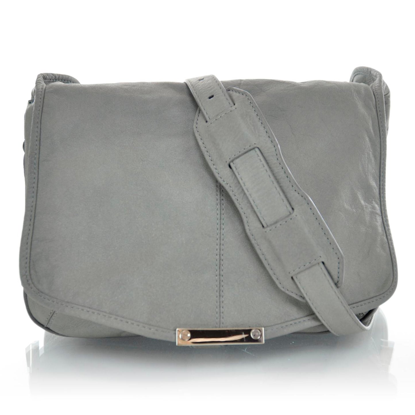 Leather Iris Grey