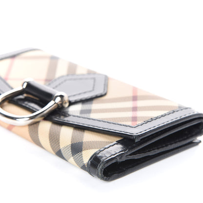 Burberry Nova Check Penrose Continental Wallet Black 9 of 14