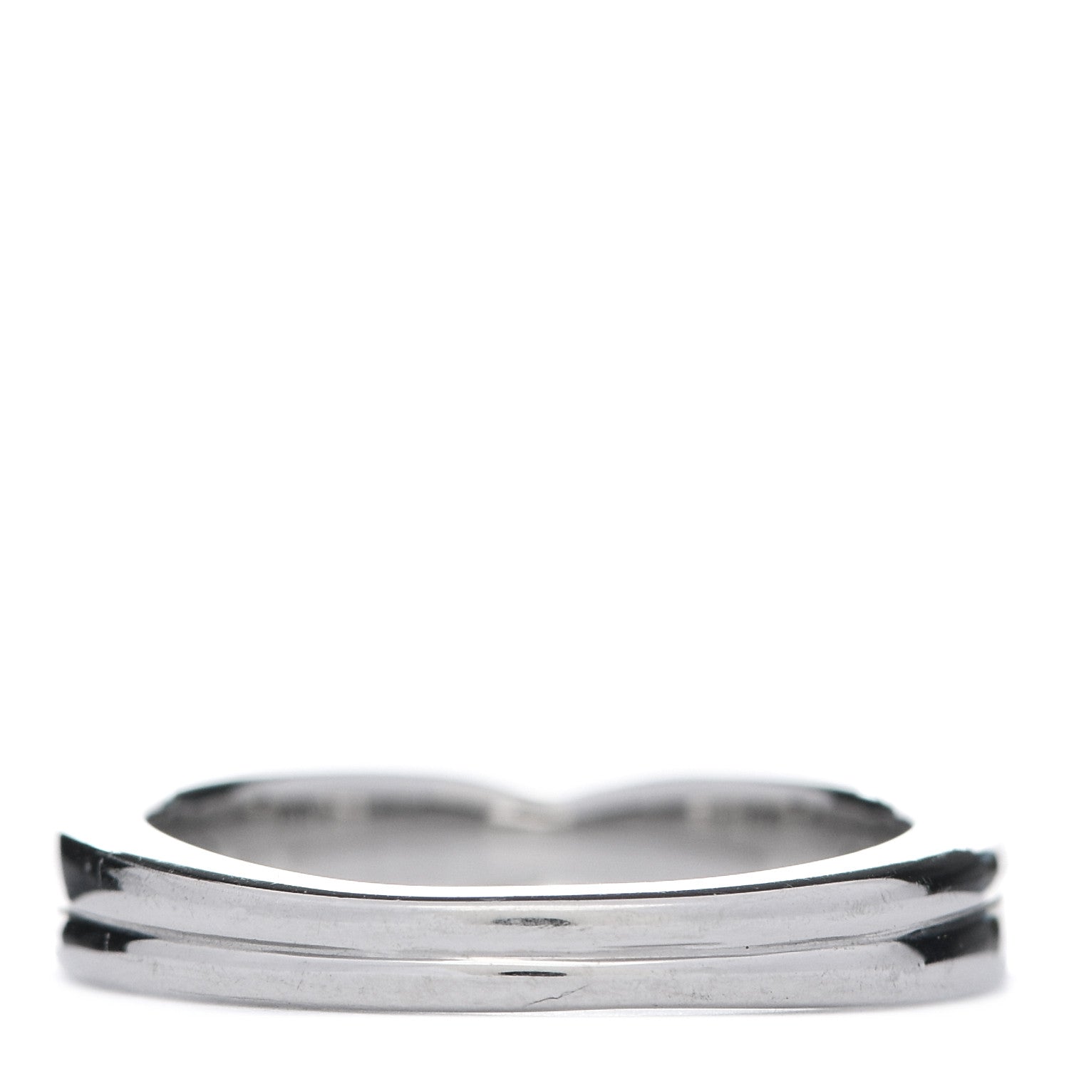 Harry Winston Platinum Diamond Tryst Single Row Wedding Band Ring 47 4.25 3 of 6