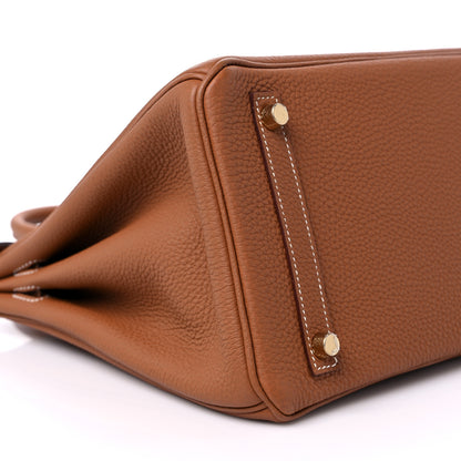 Hermes Togo Birkin 30 Gold 8 of 13