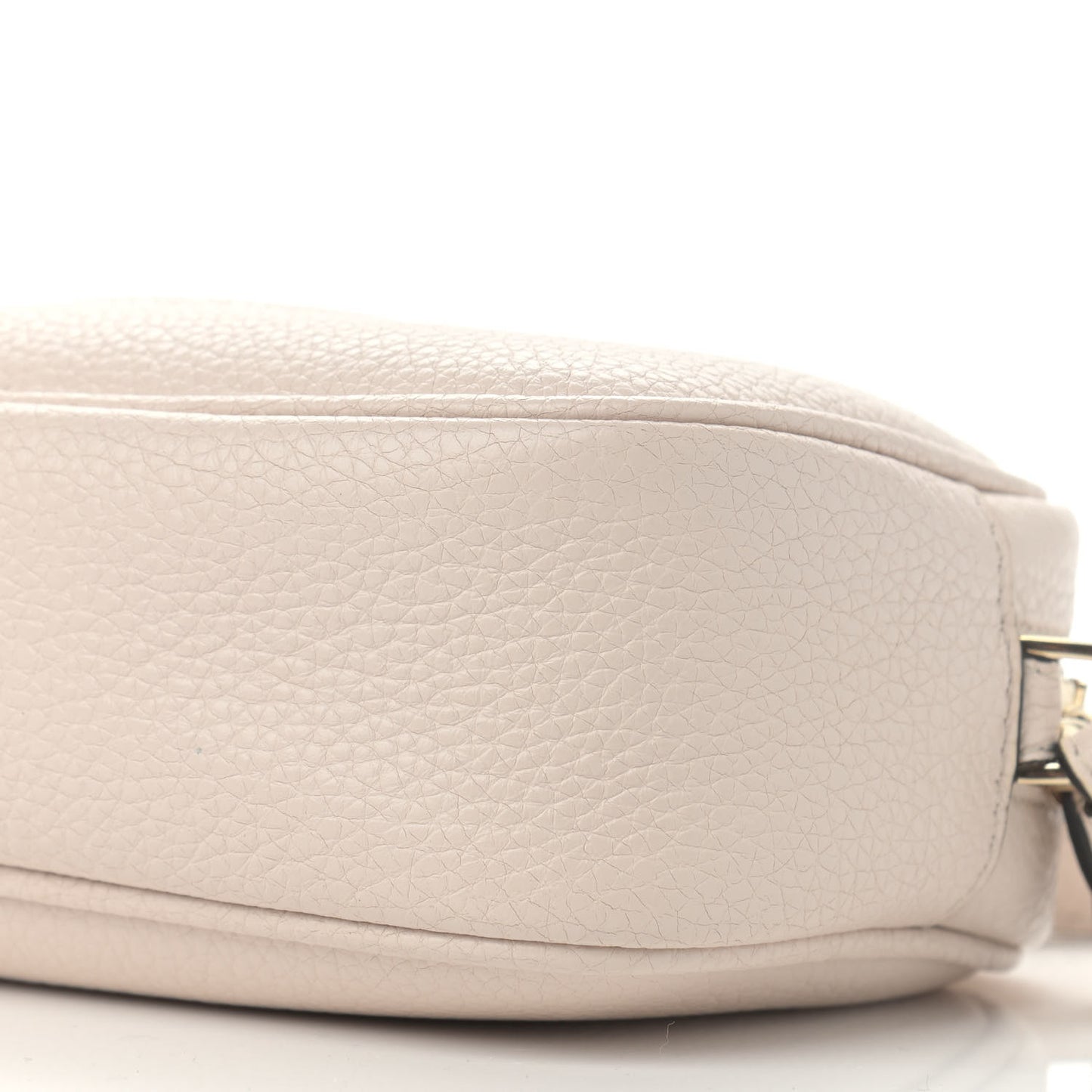 Calfskin City Goncho Crossbody Camera Bag Ivory