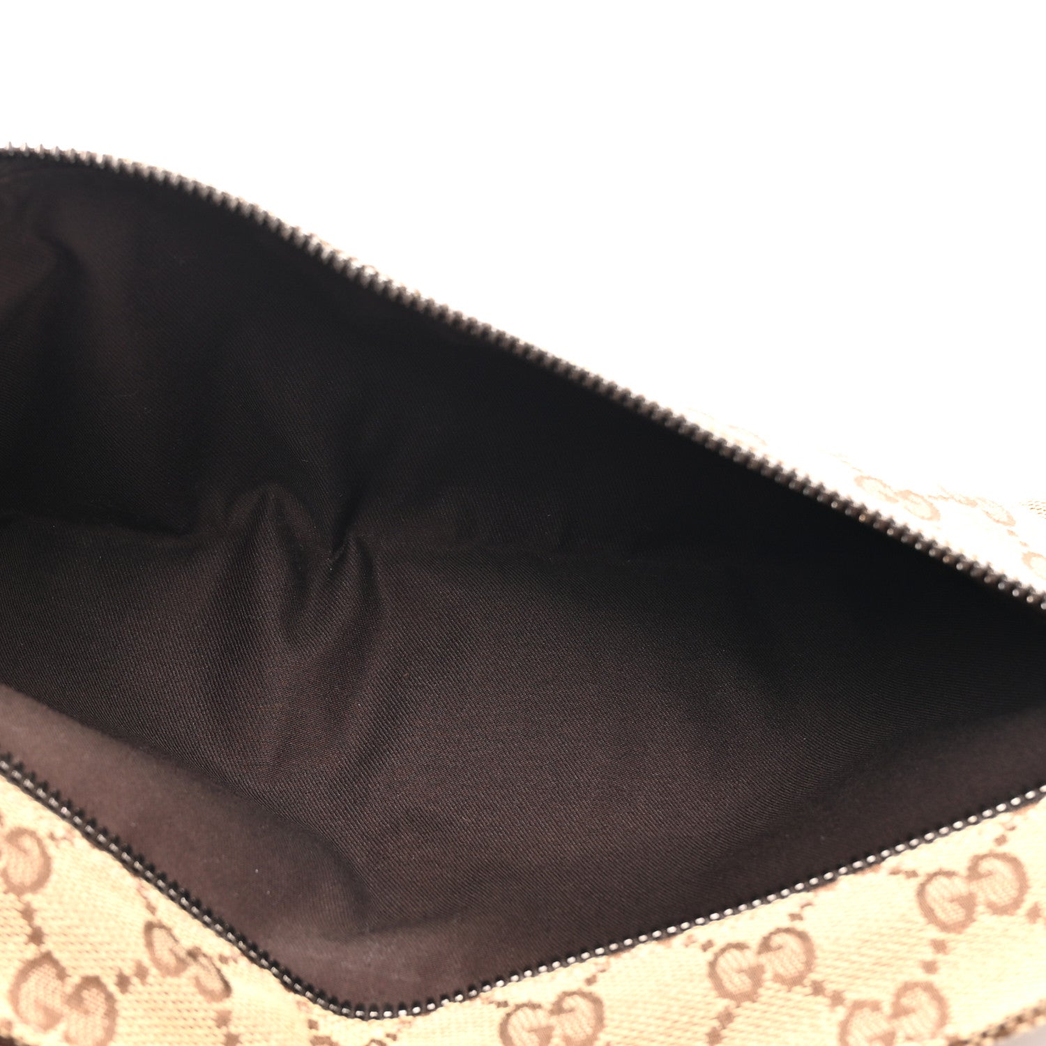 Gucci Monogram Web Belt Bag Dark Brown 5 of 12