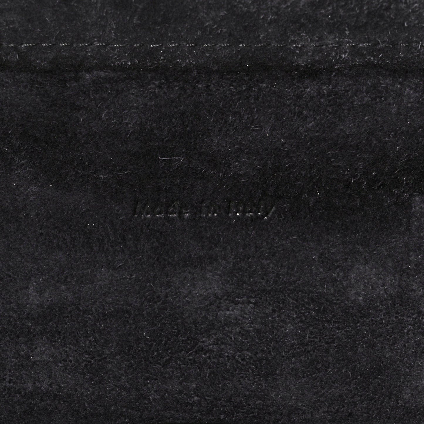 Grained Calfskin Small Belt Bag Black