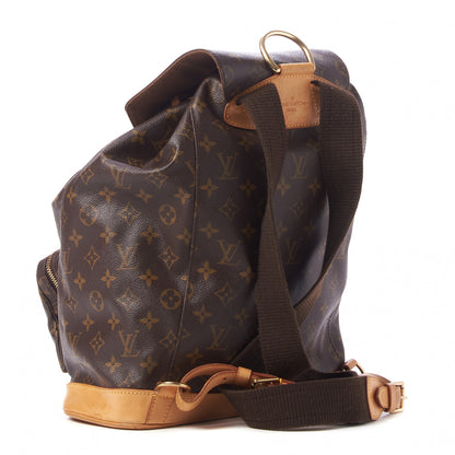 Louis Vuitton Monogram Montsouris GM Backpack 3 of 9