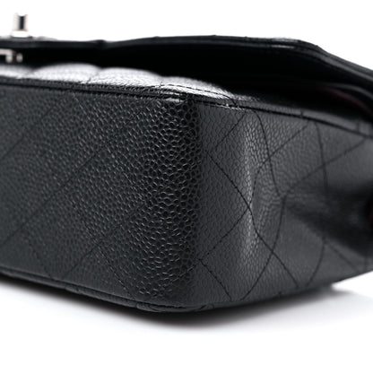 Chanel Caviar Quilted Medium Double Flap Black 9 of 10