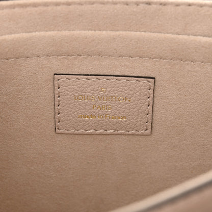 Louis Vuitton Grained Calfskin Lockme Tender Greige 6 of 9