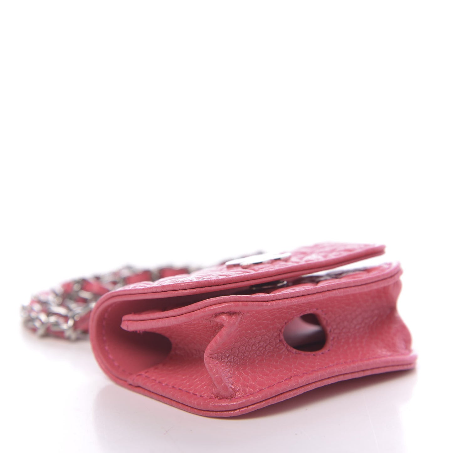 Caviar Camellia Embossed Airpods Case Pink
