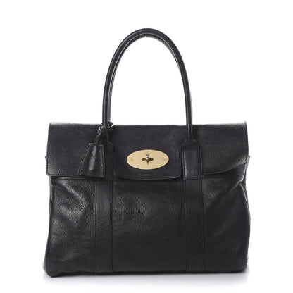 Mulberry Natural Leather Small Bayswater Black 1 of 20