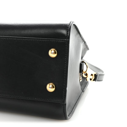 Saint Laurent Calfskin Monogram Baby Cabas Black 9 of 9