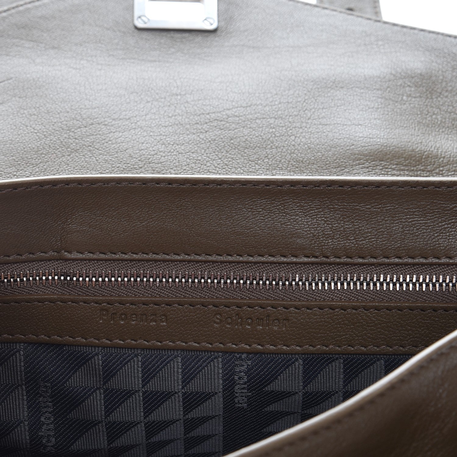 Proenza Schouler Lambskin Tiny PS1 Satchel Bay Leaf 8 of 11