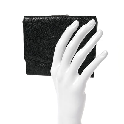 Chanel Caviar Timeless CC Compact French Wallet Black 2 of 16