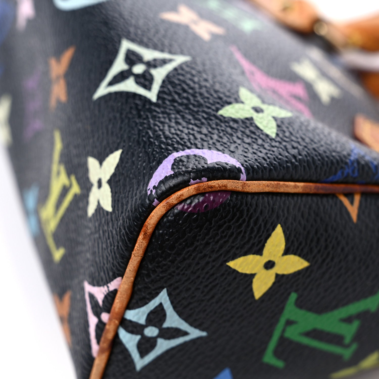 Louis Vuitton Monogram Multicolor Mini Sac HL Speedy Black 8 of 18