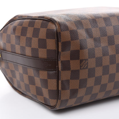 Louis Vuitton Damier Ebene Speedy Bandouliere 25 7 of 10