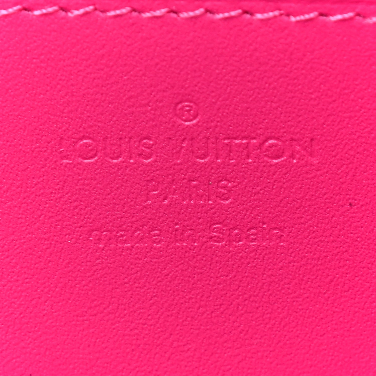 Louis Vuitton Metallic Vernis Degrade Zippy Wallet Blue Pink 6 of 11
