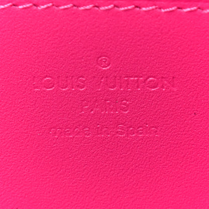 Louis Vuitton Metallic Vernis Degrade Zippy Wallet Blue Pink 6 of 11
