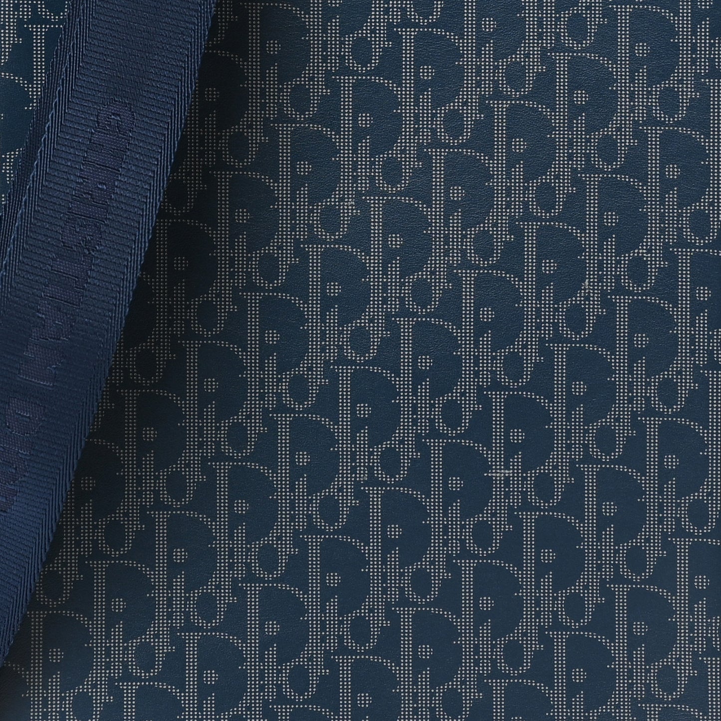 Calfskin Perforated Oblique Galaxy Marsupio World Tour Pelle Sling Navy Blue