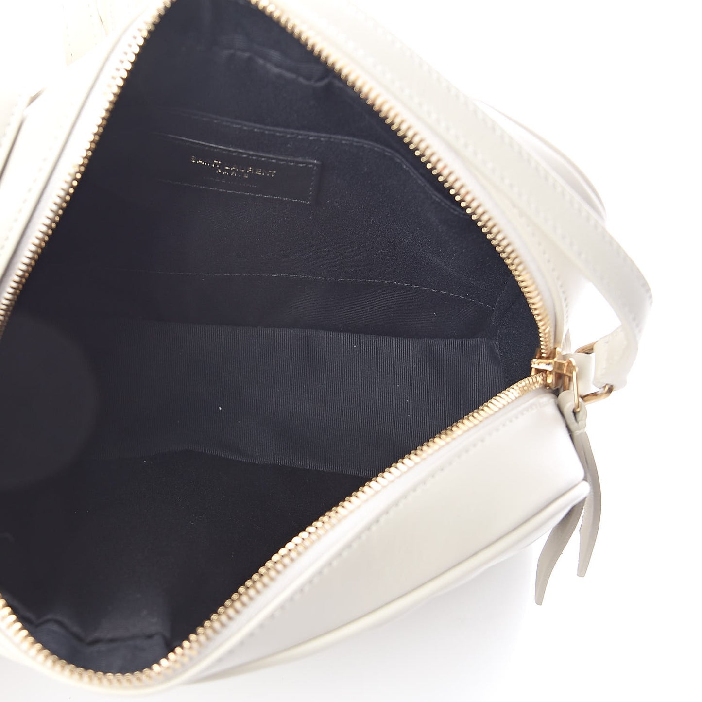 Calfskin Matelasse Monogram Lou Camera Bag Crema Soft