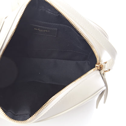 Saint Laurent Calfskin Matelasse Monogram Lou Camera Bag Crema Soft 5 of 8