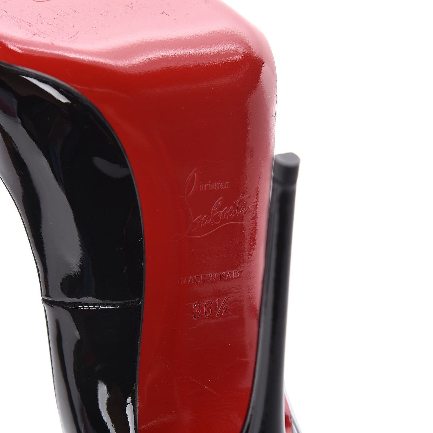Patent Hot Chick 130 Pumps 36.5 Black