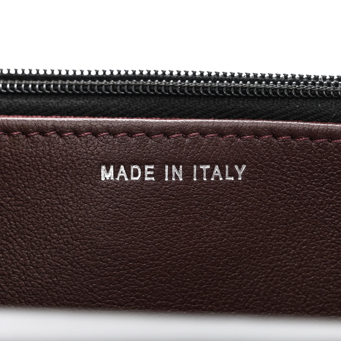 Lambskin Quilted Wallet On Chain WOC Black