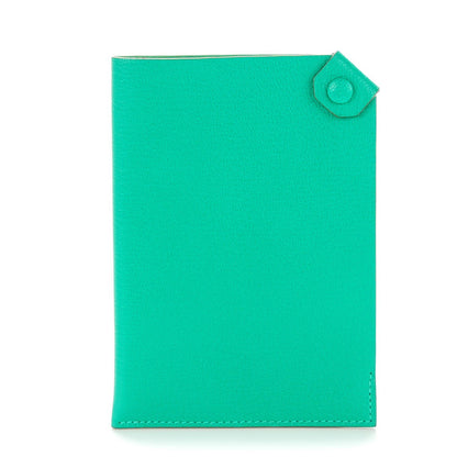Hermes Chevre Mysore Tarmac PM Passport Holder Menthe 1 of 7