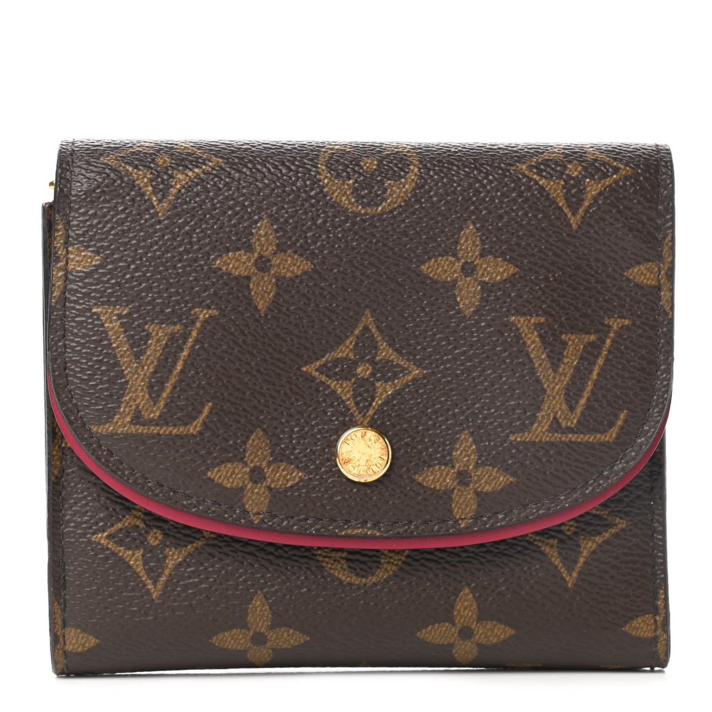 Monogram Ariane Compact Wallet Fuchsia