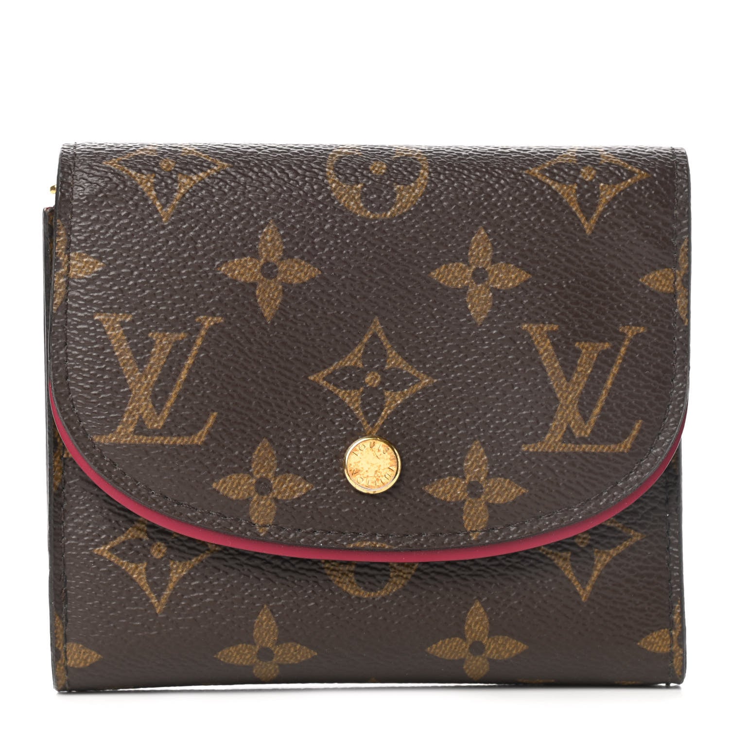 Louis Vuitton Monogram Ariane Compact Wallet Fuchsia 1 of 8