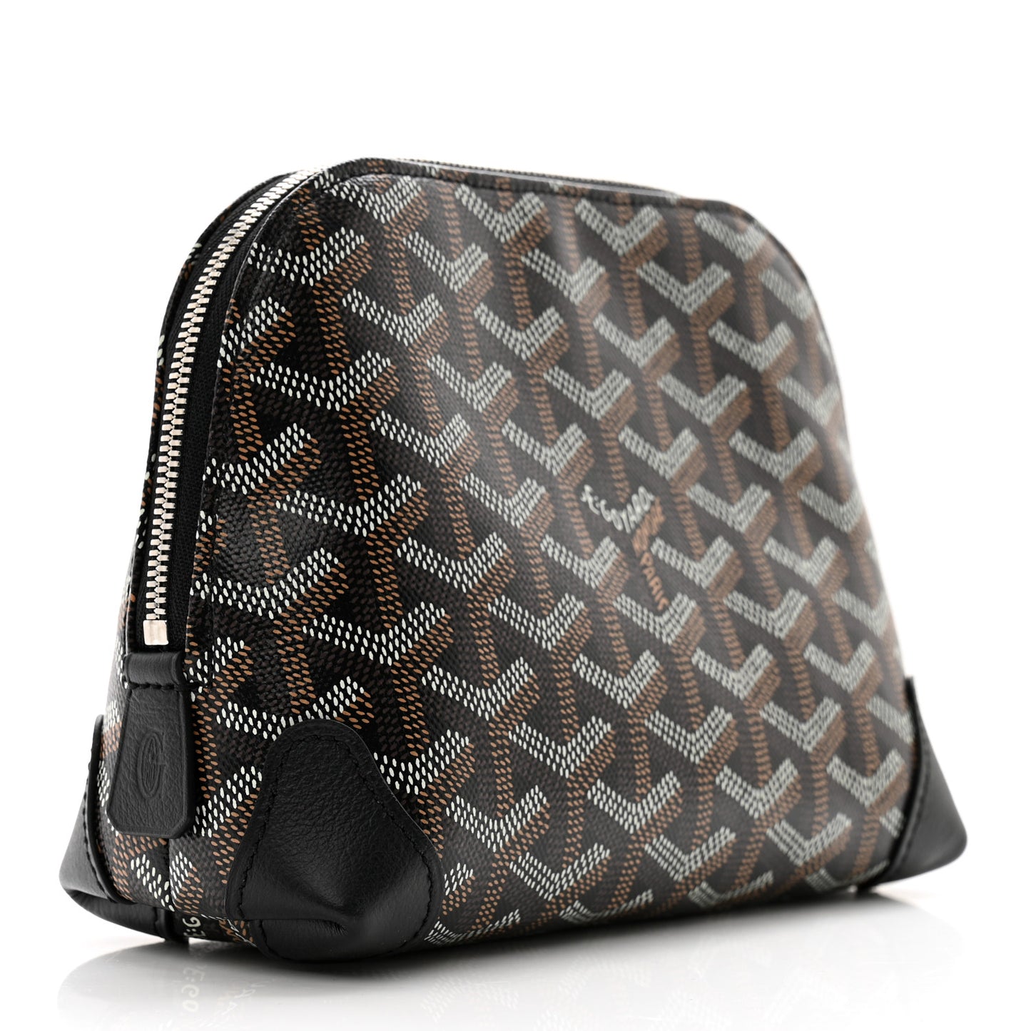 Goyardine Vendome Toiletry Pouch Black
