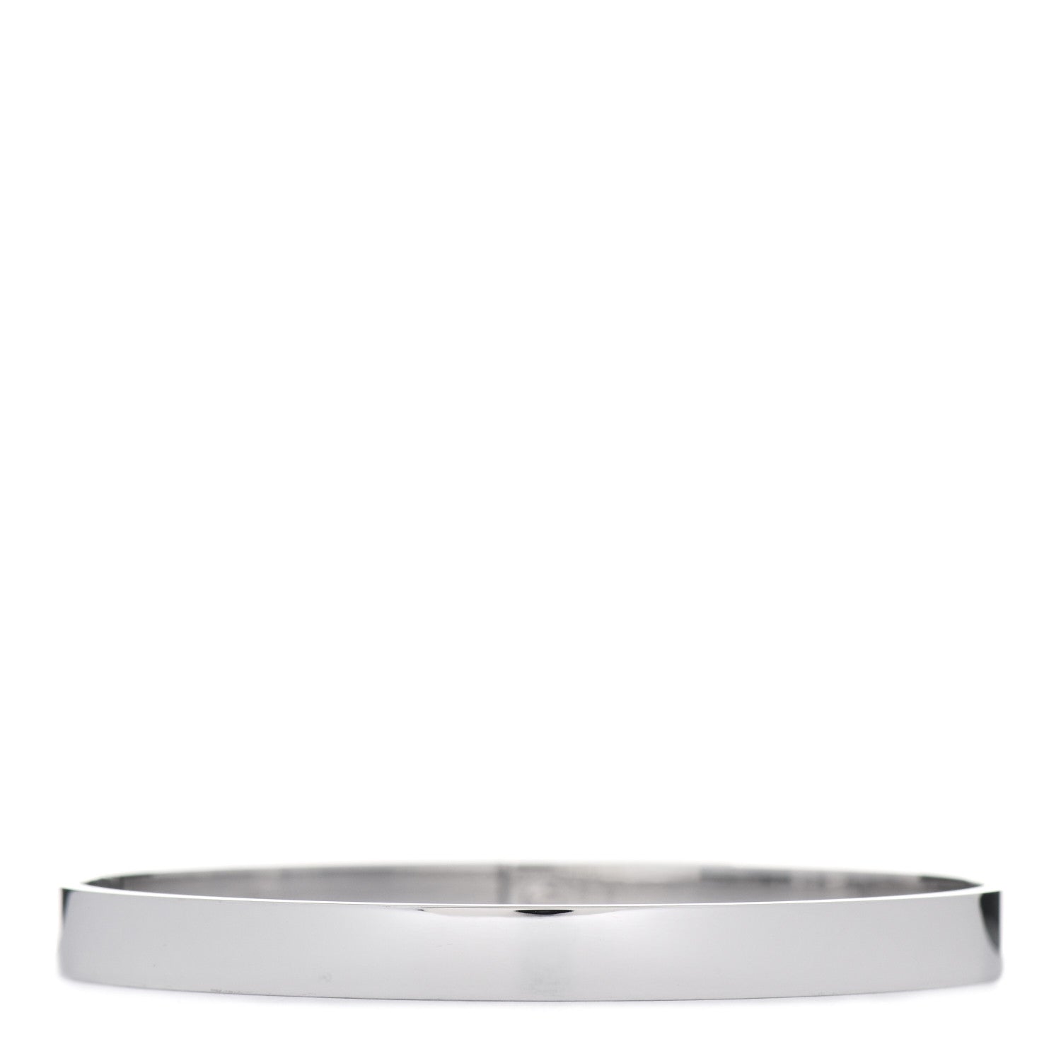 Hermes 18K White Gold Blue Sapphire PM Kelly Bracelet SH 3 of 5