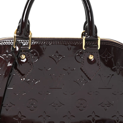 Louis Vuitton Vernis Alma PM Amarante 8 of 11