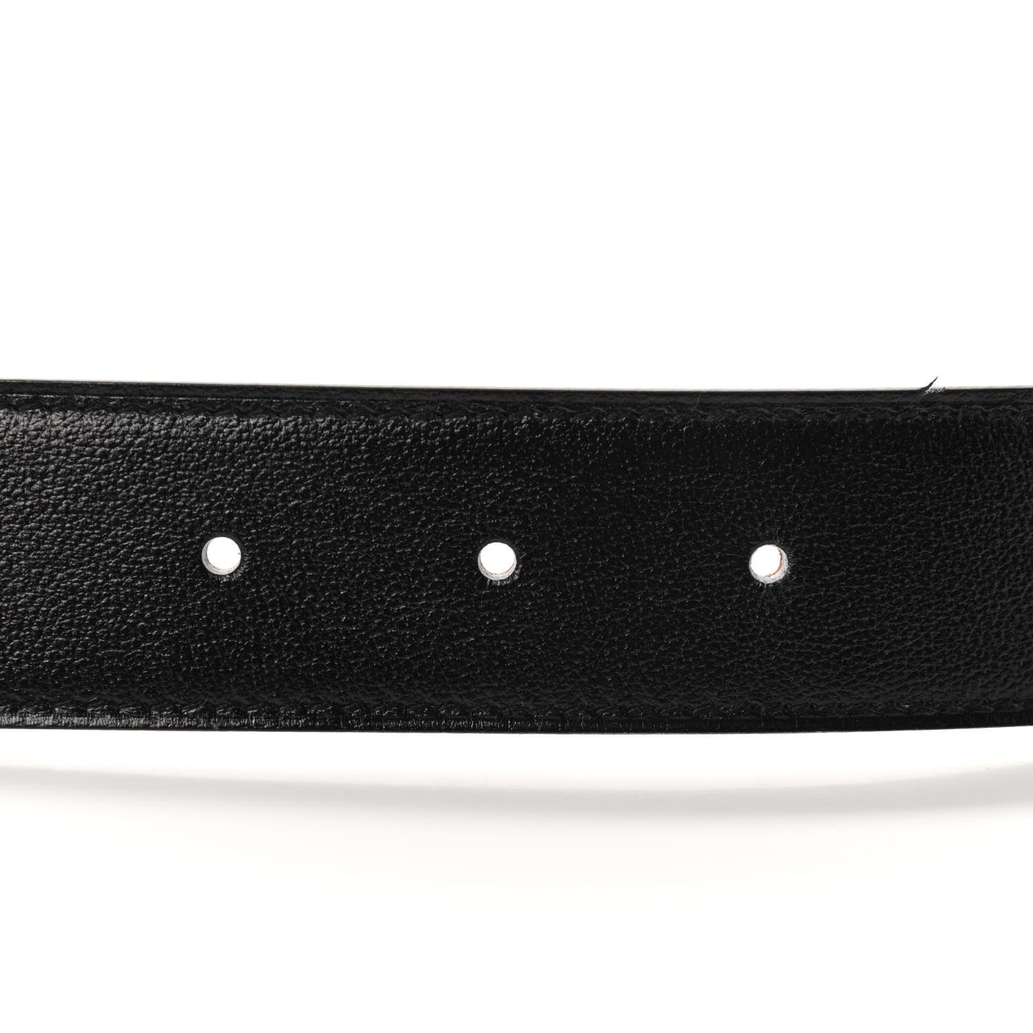 Hermes Box Togo 32mm Au Carre H Belt 95 Black Gold 3 of 7
