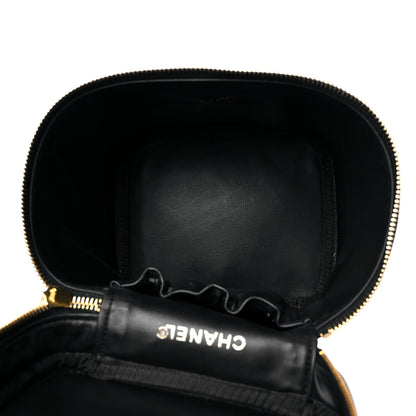Chanel Caviar Vanity Cosmetic Case Black 5 of 15
