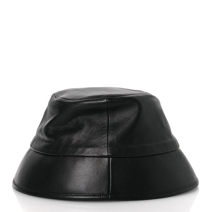 Chanel Lambskin CC Bucket Hat M Black 6 of 9