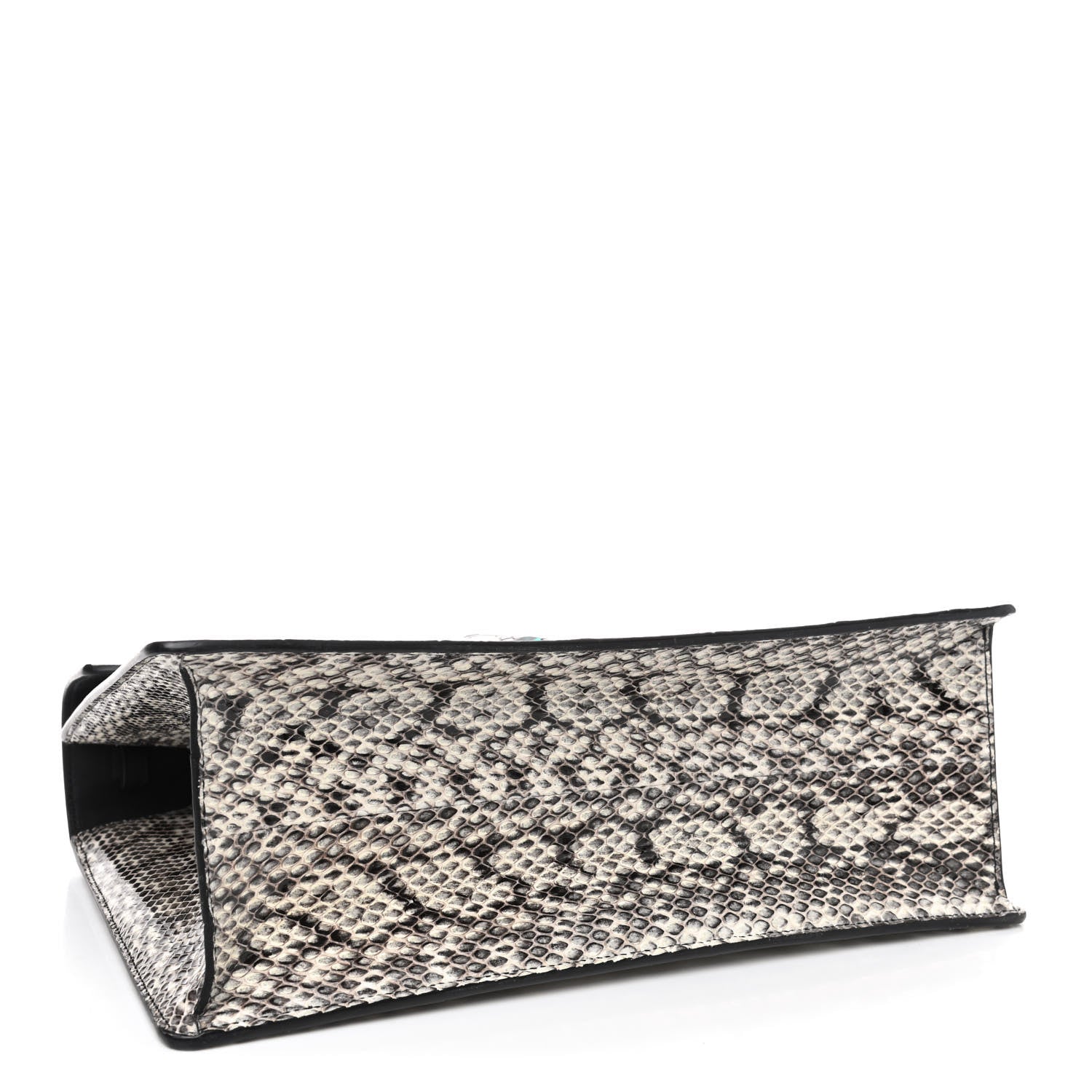 Gucci Snakeskin Small Lilith Top Handle Bag Beige 3 of 4