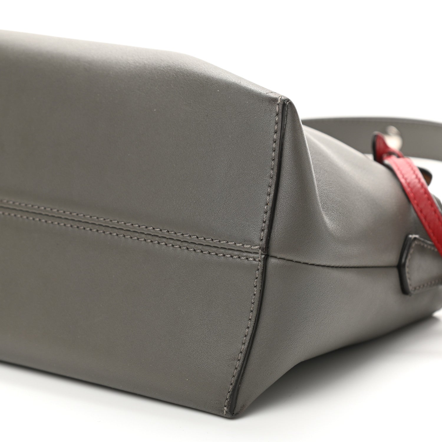 Fendi Vitello Dolce 4 Color Medium By The Way Boston Bag Argilla Fragola Multicolor 9 of 10