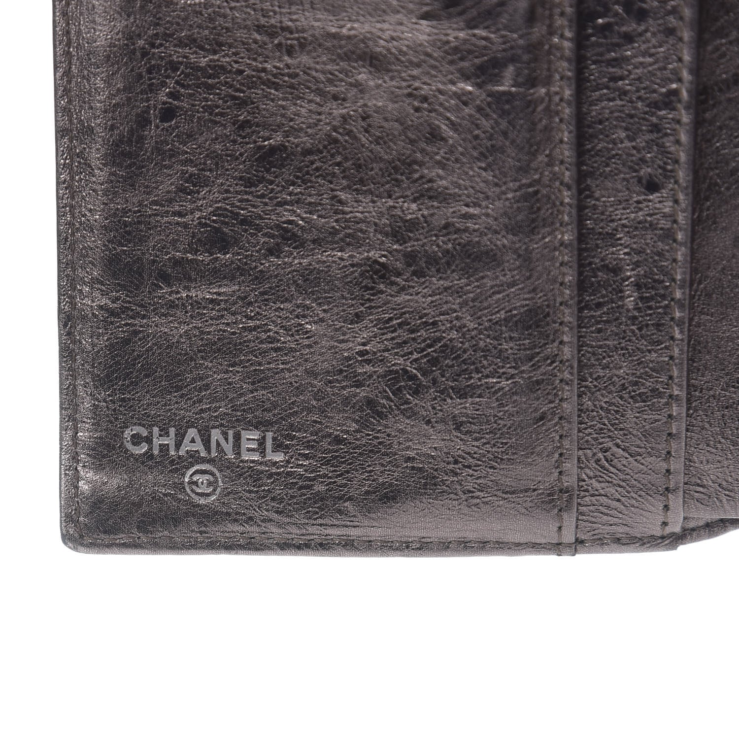 Chanel Metallic Aged Calfskin Quilted Reissue Long Flap Wallet 5 of 9