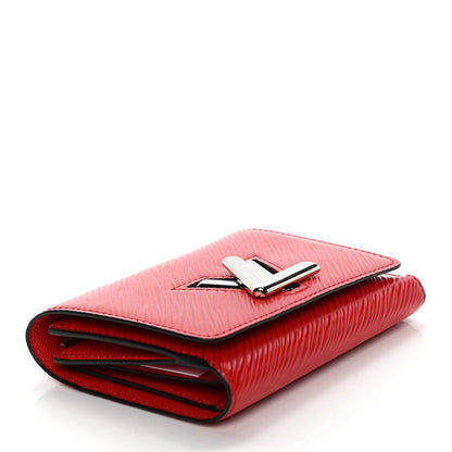 Louis Vuitton Epi Twist Compact Wallet Coquelicot 4 of 6