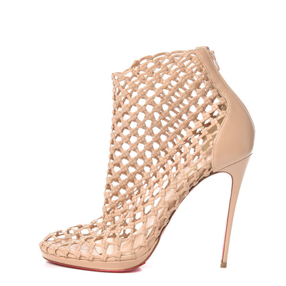 Christian Louboutin Nappa Porligot 120 Pumps 40.5 Nude 1 of 7