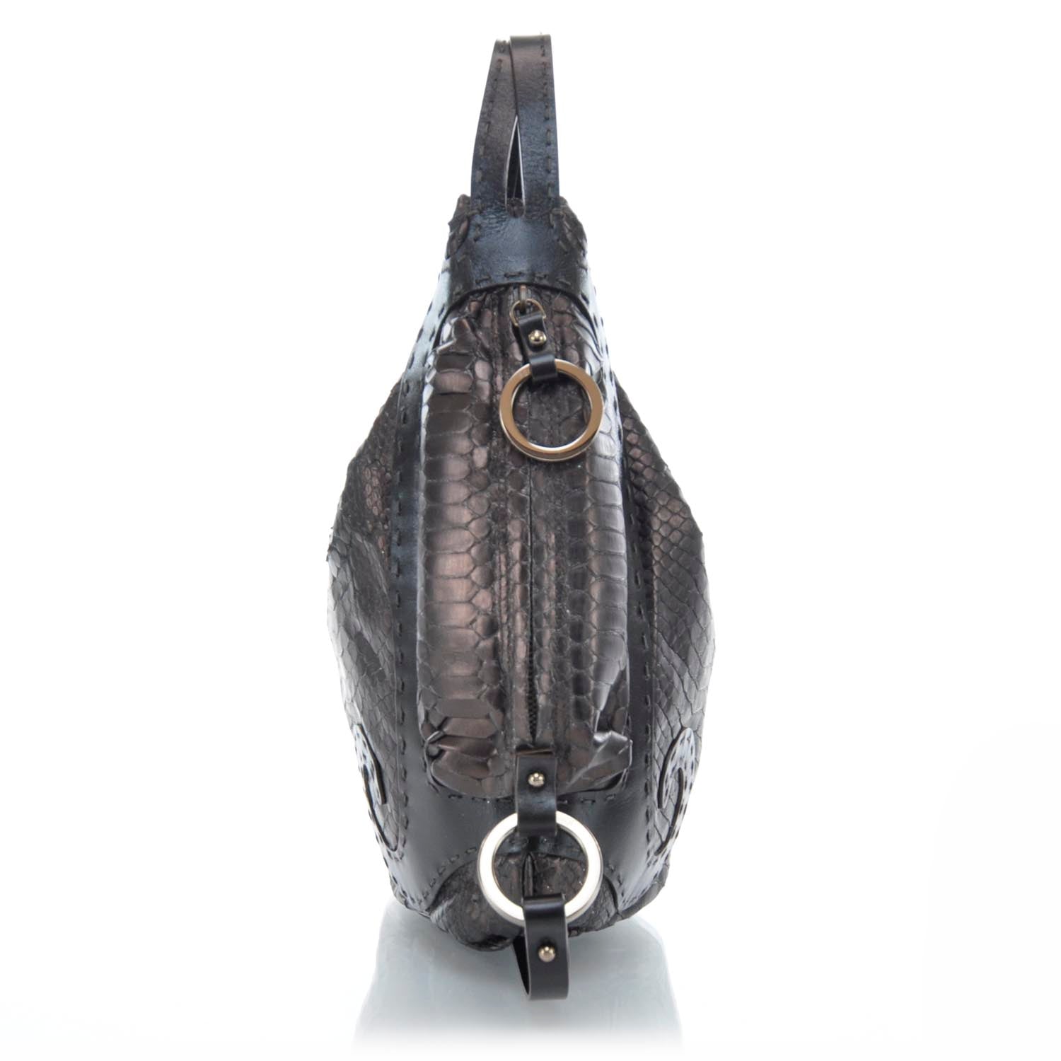 Fendi Python Biga Hobo 4 of 10