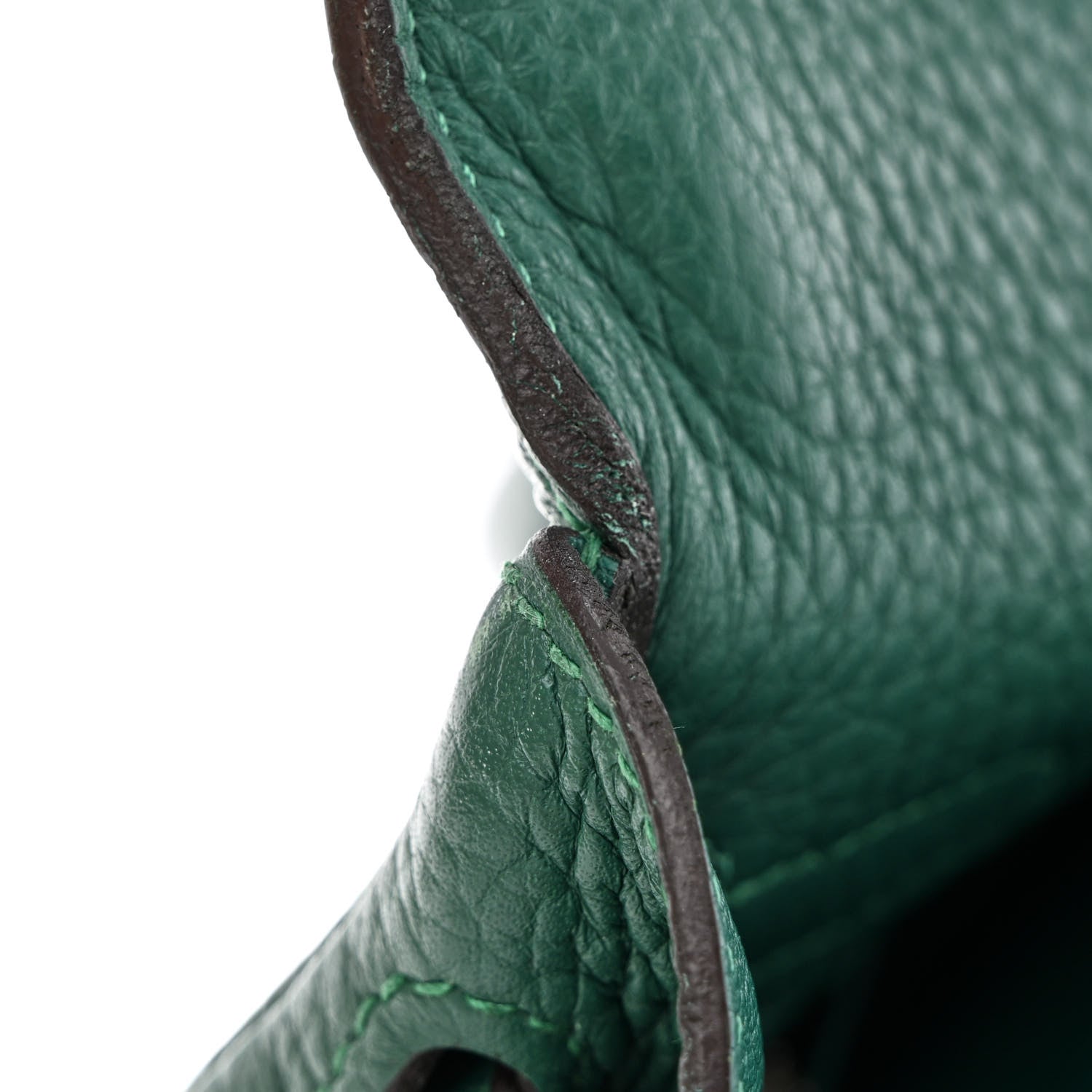Hermes Taurillon Clemence Kelly Retourne 35 Malachite 18 of 22