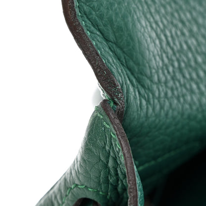 Hermes Taurillon Clemence Kelly Retourne 35 Malachite 18 of 22