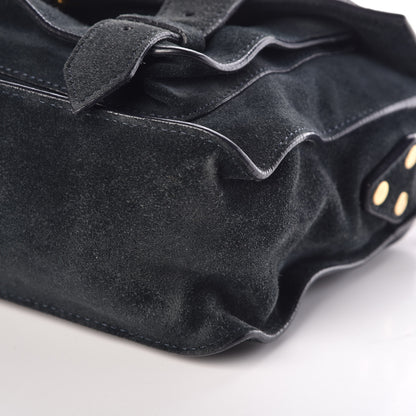 Proenza Schouler Suede Tiny PS1 Satchel Navy 15 of 17