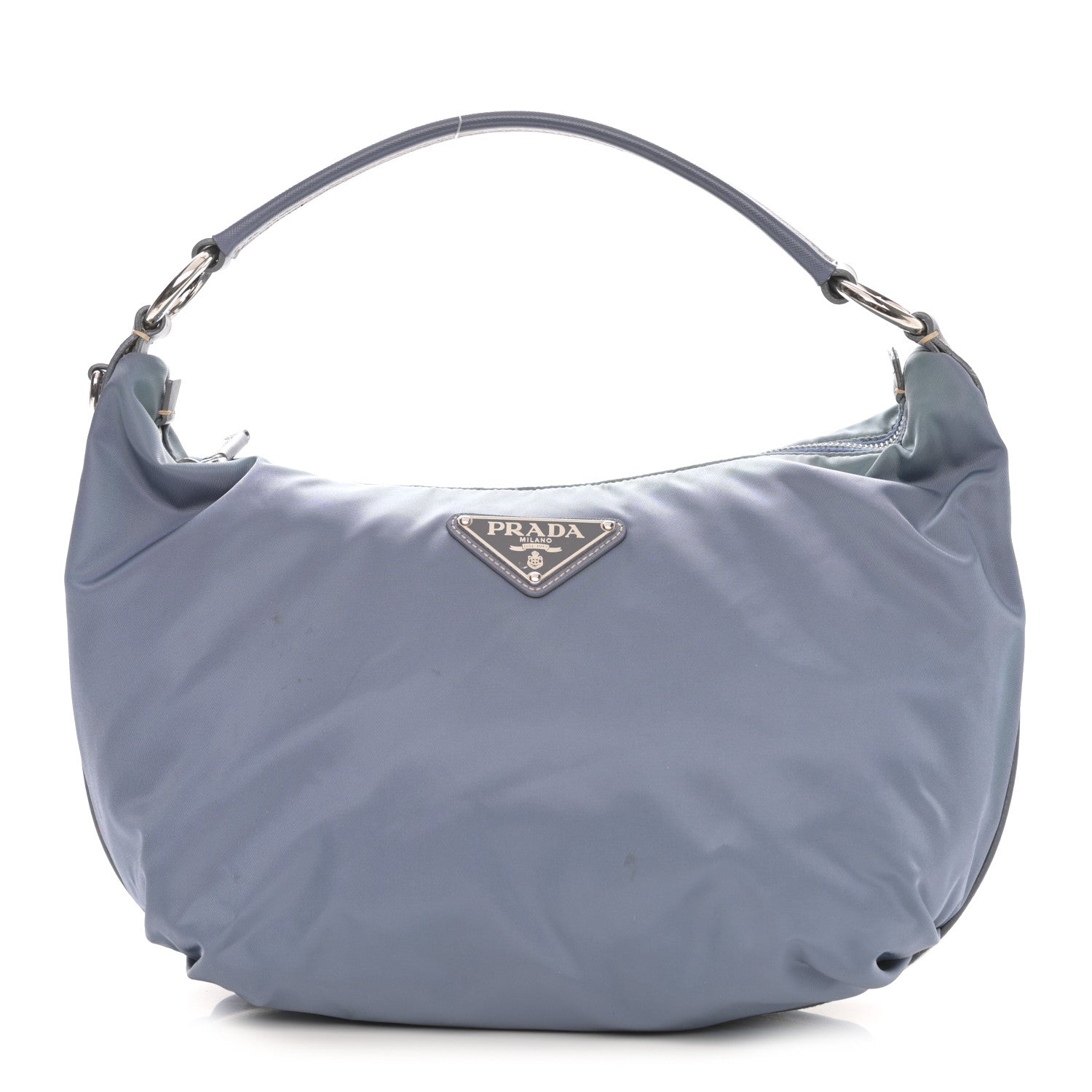 Prada Tessuto Nylon Hobo Astral Blue 1 of 11